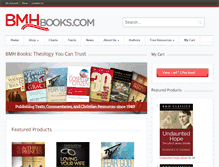 Tablet Screenshot of bmhbooks.com